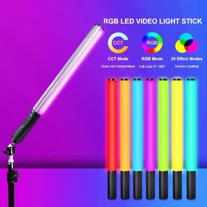 Mini bâton coloré de 50cm, alimentation secteur rvb, éclairage Audio, bâton de remplissage <span class=keywords><strong>vidéo</strong></span> de Type <span class=keywords><strong>C</strong></span>, photographie en direct, éclairage annulaire Led - Product Image 4
