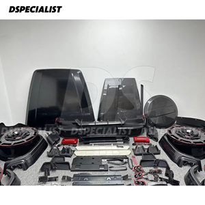 Kit carrosserie de style R W463 G63 en fibre de carbone sèche pour W463 G500 <span class=keywords><strong>G55</strong></span> AMG G63 G-Wagon Spoiler de capot 2002-2018 - Product Image 6