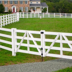 GEELIAN Poly Tape Flexible Rail Electric Vinyl Horse Fencing, Flex Paddock Farm Fence Post - Product Image 1