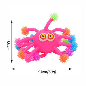깜박이는 문어 뾰족한 퍼퍼 볼/뾰족한 스트레스 퍼퍼 볼 장난감 - Product Image 6