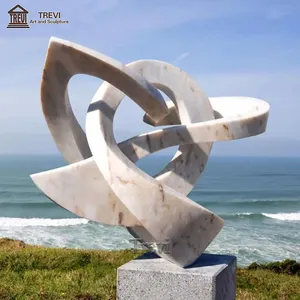 Arte Moderna Escultura Abstrata Decoração Esculturas Em Pedra Estátua De Mármore Contemporânea