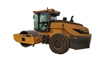 Rouleau compresseur vibrant à tambour unique haute performance SR26H-C6 de 26 tonnes, moteur entièrement hydraulique pour le compactage de la base de chaussée