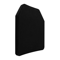 Équipement de défense extérieur, panneau en PVC, gilet de protection personnel, insert en carbure de silicium céramique, plaque tactique noire sans sangle