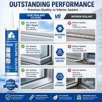 Scellant neutre FEIDU FD-6000 pour surfaces en pierre intérieures et extérieures, imperméable, de haute qualité, durable, pour le remplissage et l'étanchéité du verre