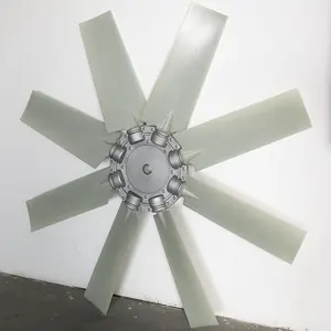 Lắp Ráp Fan Blade 7 Lá Quạt Lớn Cho Máy Móc Nặng Máy Phát Điện Quạt Làm Mát Cho Động Cơ Máy Gặt Đập