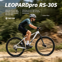 Bicicleta de Montaña Rígida de Fibra de Carbono de Alto Módulo 29er 650B, 30 Velocidades, Frenos de Disco Hidráulicos, Asiento Cómodo, Nueva Llegada 2026