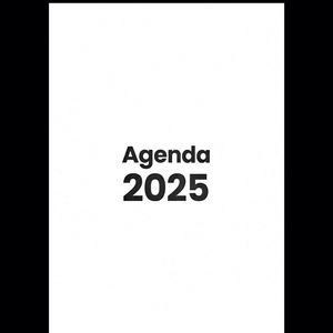 Agenda Académica MY MOON PIE Personalizada con Tapa Dura de Cuero PU, A5, 120 Hojas, Enero-Diciembre 2025, para Oficina, Hogar y Escuela - Product Image 2