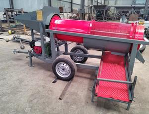 5-10tph mobil trommel altın yıkama tesisi küçük spiral çamaşır konsantratörü makinesi fiyat uygun - Product Image 6