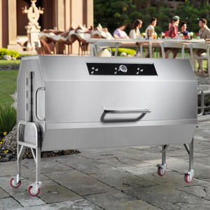 เตาบาร์บีคิวแก๊สแบบโมเดิร์นสำหรับงานหนัก ทำจากสแตนเลส พร้อมระบบจุดไฟอิเล็กทรอนิกส์ ป้องกันแรงดันสูง เหมาะสำหรับงานปาร์ตี้สเต็กกลางแจ้ง - Product Image 5