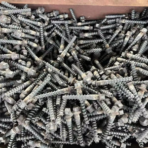 Tornillo de disco grande ferroviario Spike Rail Sleeper Tornillo Spike con disco grande - Product Image 3