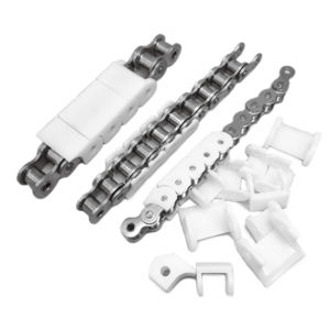 Accesorios y componentes del transportador, cadena de palets de carga pesada, cubiertas y tapas de cadena transportadora - Product Image 1