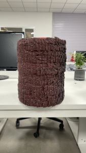 מברשת גלילית 40 #   מכונת הסרת שבבים של הונרי - Product Image 4