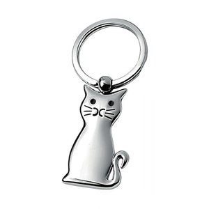Portachiavi in peluche a forma di gatto, vendita singola, senza scatola inclusa - Product Image 1