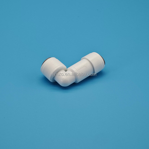 La vanne de retenue en forme de L Lynzo de <span class=keywords><strong>1</strong></span>/<span class=keywords><strong>4</strong></span> pouce à <span class=keywords><strong>1</strong></span>/2 pouce convient aux purificateurs d'eau par osmose inverse et aux machines à café. - Product Image 3