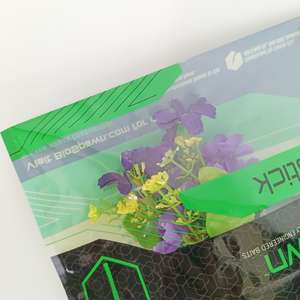 Sacs personnalisés pour leurres de pêche imprimés en héliogravure avec trou Euro, soufflet latéral recyclable et fermeture éclair pour l'emballage d'appâts souples - Product Image 2