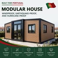 Villa préfabriquée REMOTE de 2, 3, 4 ou 5 chambres, avec salon, petite villa pliable, maison conteneur de 20 pieds ou 40 pieds à vendre