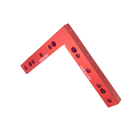 Jauge de menuiserie 6.2 pouces 160mm Angle droit métrique forme L pince de fixation règle 90 degrés carrés de positionnement