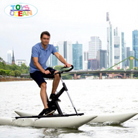 Bouée gonflable en PVC de haute qualité, taille personnalisée, pour bateau banane, vélo aquatique flottant