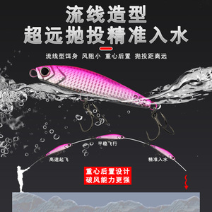 Señuelo de Pesca Huashengda Minnow 25g, Diseño Biónico, para Pesca en Agua Salada, Macarela, Trucha - Product Image 5