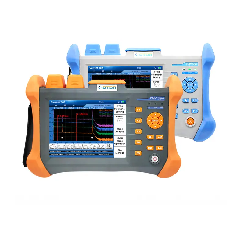 OTDR 9 Fonction compteur de puissance optique source de lumière stable source de lumière rouge perte de lumière mesure port inventaire câble réseau