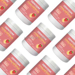 Creatina Monohidrato en Polvo Micronizado, Bajo MOQ, Logotipo Personalizado/Sabor Fresa, Creatina en Polvo para Mujeres - Product Image 5