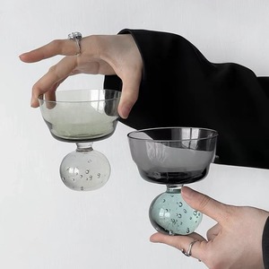 Tasse en verre à cocktail personnalisée de 100ml avec base sphérique - Product Image 2