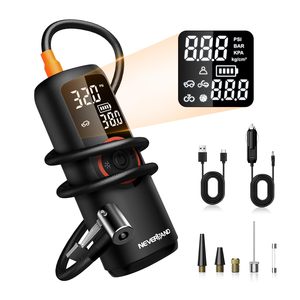 <span class=keywords><strong>Mini</strong></span> bicicleta de alta presión 6000mAh infladores eléctricos bomba de aire de neumático de bicicleta para compresor de aire de monitoreo de bicicleta - Product Image 1