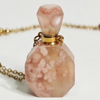 Pendentif géométrique en pierre naturelle, breloque en alliage plaqué or, style bohème, bijoux pour femmes, cadeau