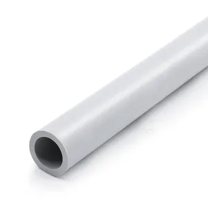 BS סטנדרטי חשמל PVC צינור לבן צבע 20mm PVC צינור