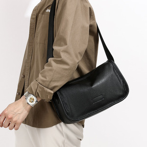 Bolsa de Gimnasio de Gran Capacidad para <span class=keywords><strong>Hombre</strong></span>, de Cuero Vacuno Suave y Ligero, Mochila Deportiva para Viajes Cortos - Product Image 3