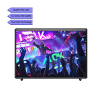 Cabine de DJ à angle droit P2.5 LED Station de DJ Façade Support de bureau Table Cabine portable Écran d'affichage mural vidéo LED