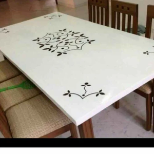 Fábrica de fabricación de muebles de precisión, servicio de corte por láser CNC de mesa de Corian personalizado - Product Image 2