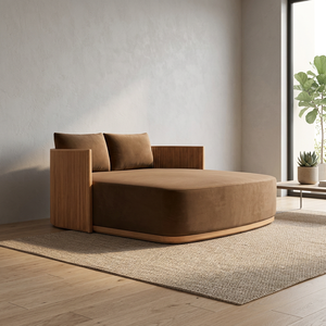 Tumbona de teca con toldo y sombrilla, cama de día para piscina, muebles de exterior para playa, jardín, hotel, tumbona reclinable, conjunto de exterior. - Product Image 3
