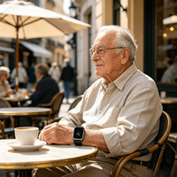 Montre connectée S10 Senior, réseau 4G, positionnement en temps réel, appel bidirectionnel, moniteur de fréquence cardiaque, moniteur d'oxygène sanguin, bracelet intelligent étanche