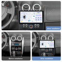 Lecteur multimédia de voiture MEKEDE, autoradio Android UIS7865 X40 8+128G AM FM GPS 4G WIFI DSP RDS pour Renault Duster 2015-2018