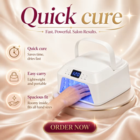 Lampe à ongles SNRQI, mode soin de la peau intelligent personnalisé, sécheuse à ongles, 4 minuteurs, lampe UV pour ongles, lampe UV portable pour ongles L3