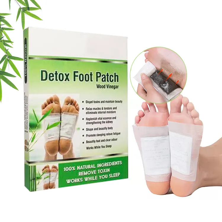 New Product best selling korea detox foot patch CE MSDS ISO foot pad Foot Care Sleep Aid Weight Loss