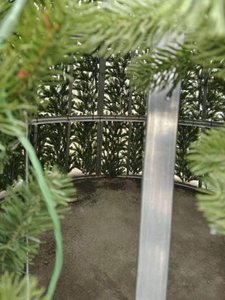 PE Pvc ticari Led açık yapay mutlu dev orta noel masa akın Xmas ağacı süslemeleri Outdoor açık - Product Image 5