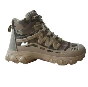 DFJB05 Zapatos de Entrenamiento de Camuflaje Gris, Precio Económico, Botas Tácticas Suaves de Camuflaje Transpirables Personalizadas para Hombre - Product Image 2