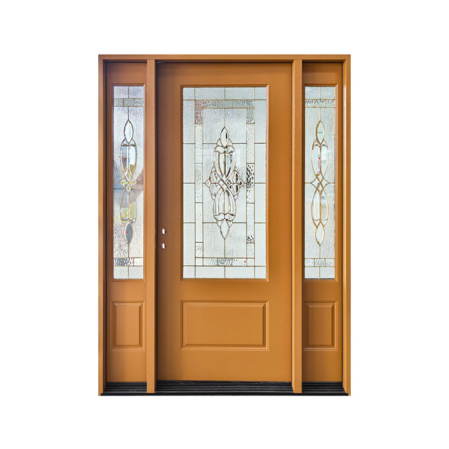 Prehung Fiberglass Doors Entry Door Eco Friendly Fire Rated