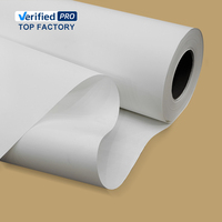 Papier transfert thermique XinFlying à séchage rapide 58g/80g/90g/100g/120gsm en rouleau, papier transfert par sublimation