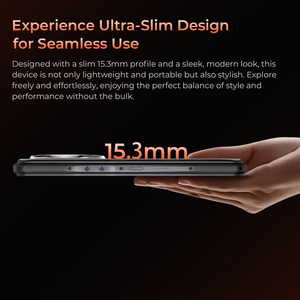 Oukitel WP55 หน้าจอ 6.6 นิ้ว FHD+ หน่วยความจำ 12GB+256GB แบตเตอรี่ 11000mAh รองรับการชาร์จ 33W กล้อง 32MP+108MP รองรับซิมคู่ สมาร์ทโฟน 5G ทนทาน - Product Image 2