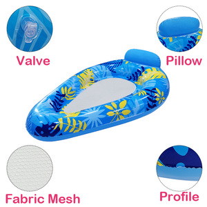 OEM mavi çilek havuz şamandıra şişme koltuk sandalye yüzme havuzu şamandıra şişme dağı su parti şişme ürünler - Product Image 3