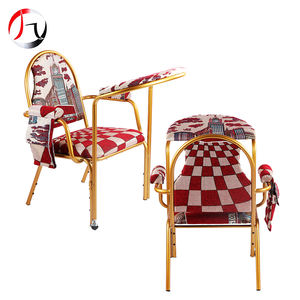 كرسي صلاة إسلامي قابل للتكديس مع طاولة صغيرة كهدية للقرآن - Product Image 1