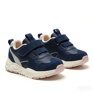 Scarpe da ginnastica all'ingrosso per <span class=keywords><strong>bambini</strong></span> e ragazzi, scarpe sportive casual leggere in PU per la scuola con cinturino alla caviglia - Product Image 4