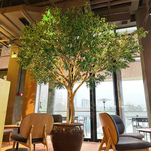 Пальмы искусственные на открытом воздухе большие искусственные оливковые деревья для внутреннего декоративного искусственного дерева бонсай