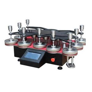 Machine d'essai d'<span class=keywords><strong>abrasion</strong></span> ASTM D 4966 ISO 12945 <span class=keywords><strong>Martindale</strong></span>/testeur de boulochage de résistance à l'usure de tissu avec 8 stations 4 stations - Product Image 4