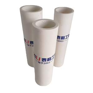 Tubo di rivestimento interno in ceramica di allumina per l'industria mineraria, protezione contro l'abrasione severa per condotte di fanghi di carbone - Product Image 1