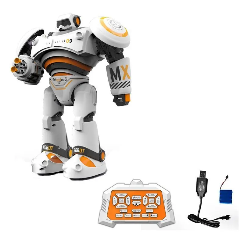 Robot de juguete con control remoto para niños, robot de juguete con control remoto, multifunción, HN805920