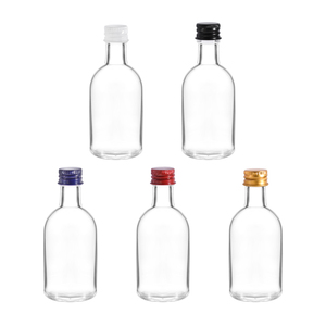 Bouteille en verre vide haut de gamme <span class=keywords><strong>à</strong></span> prix de gros, pour Tequila, Vodka, Vin, Spiritueux, et petit décanteur <span class=keywords><strong>à</strong></span> vin pétillant - Product Image 1